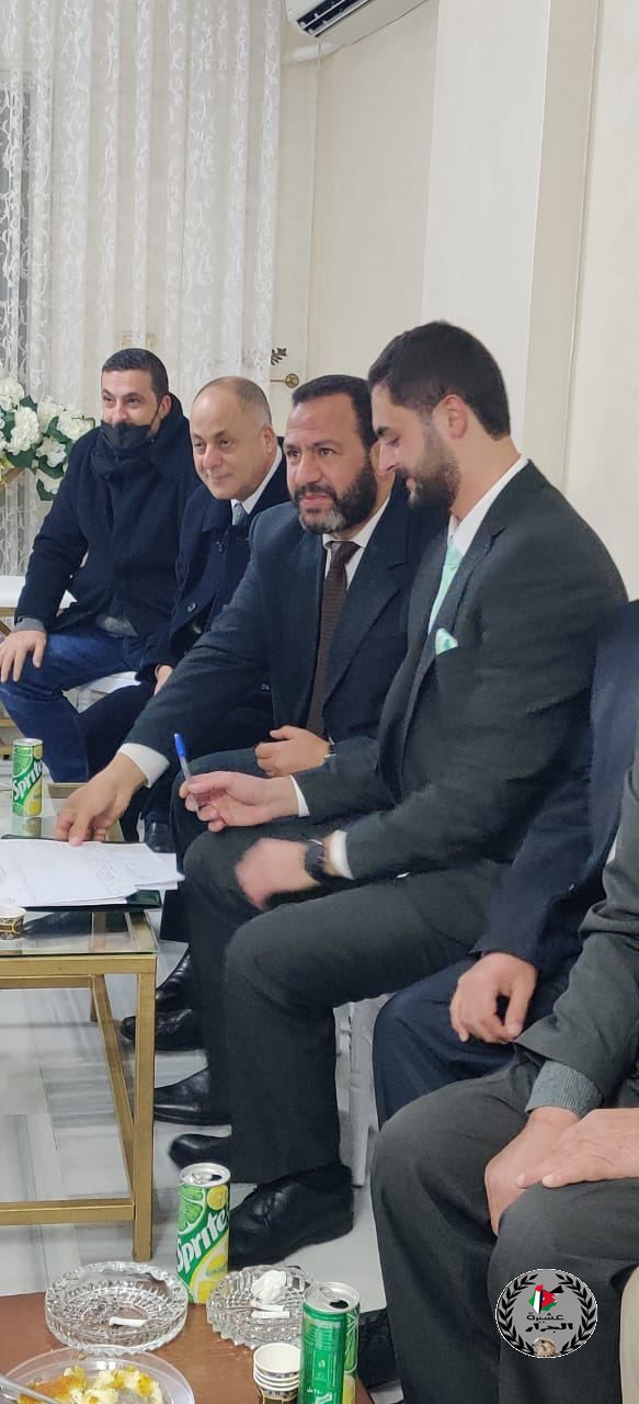 نهنئ ابن العم رائد محمود سميح جرار بمناسبة عقد قرانه 